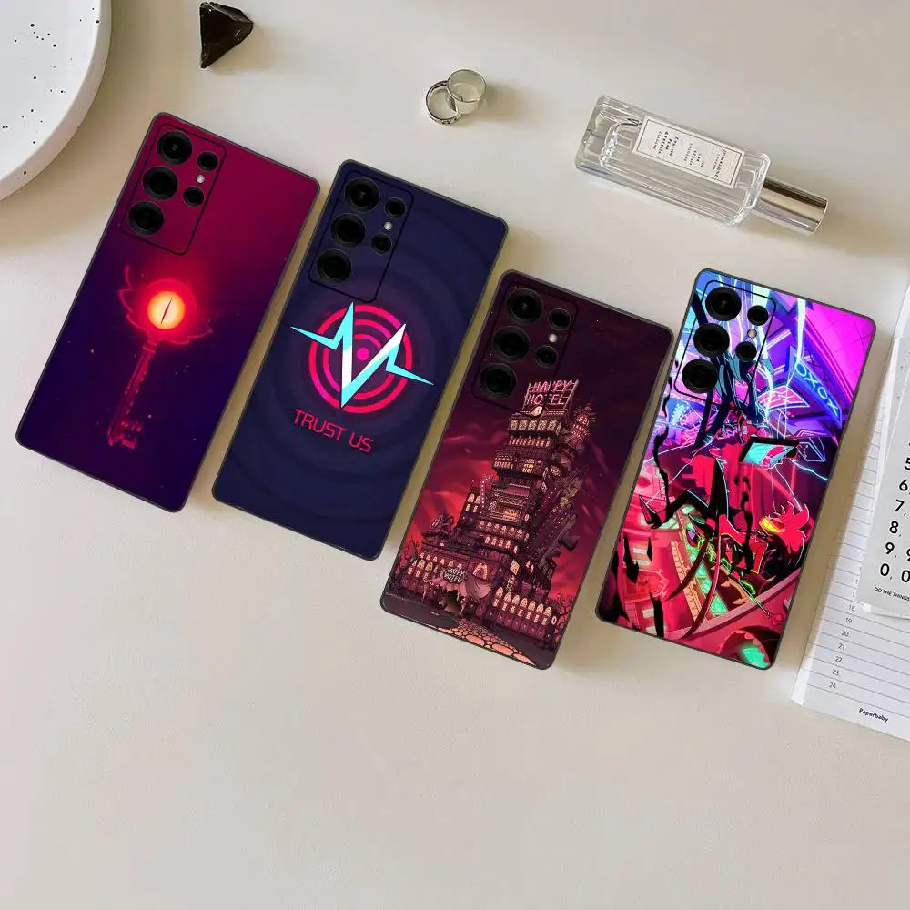 H-Haz-bins Hotels Phone Case For Samsung S 24 fe 25 Ultra plus 20 lite 21 30 22 23 24 22 Ultra 5G Fundas
