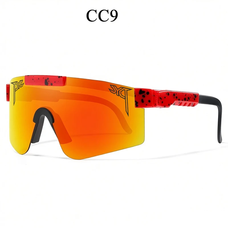 Modische Sonnenbrille für Damen und Herren, Sport-Radbrille, UV400-Schutz, Outdoor-Baseball- und Softball-Sportbrille