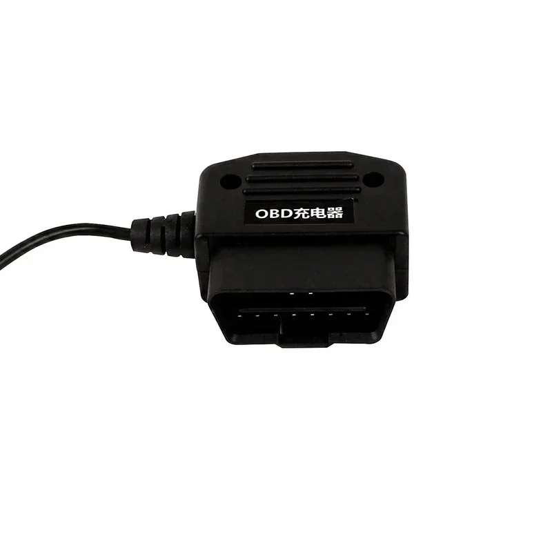 Output 5V 2A Mini Micro 5PIN USB Ports Car OBD Cigarette Adapter Lighter Power Box with 3.5m Switch Cable for Dash Cam Charging