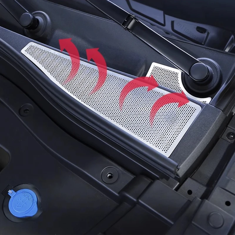 Engine Cover Air Conditioner Intake and Outlet Trend Protection Cover Modification Accessories For Leapmotor B10 EV 2025 2026