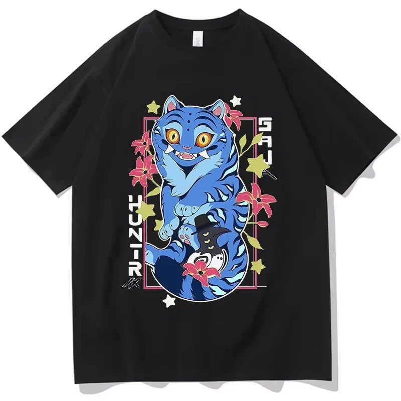 KPop chasseurs De démons Huntrix Camisetas unisexe Camisetas Verano Grunge Ropa informel Estilo Hip Hop Unismbres Camiseta Ropa De Moda