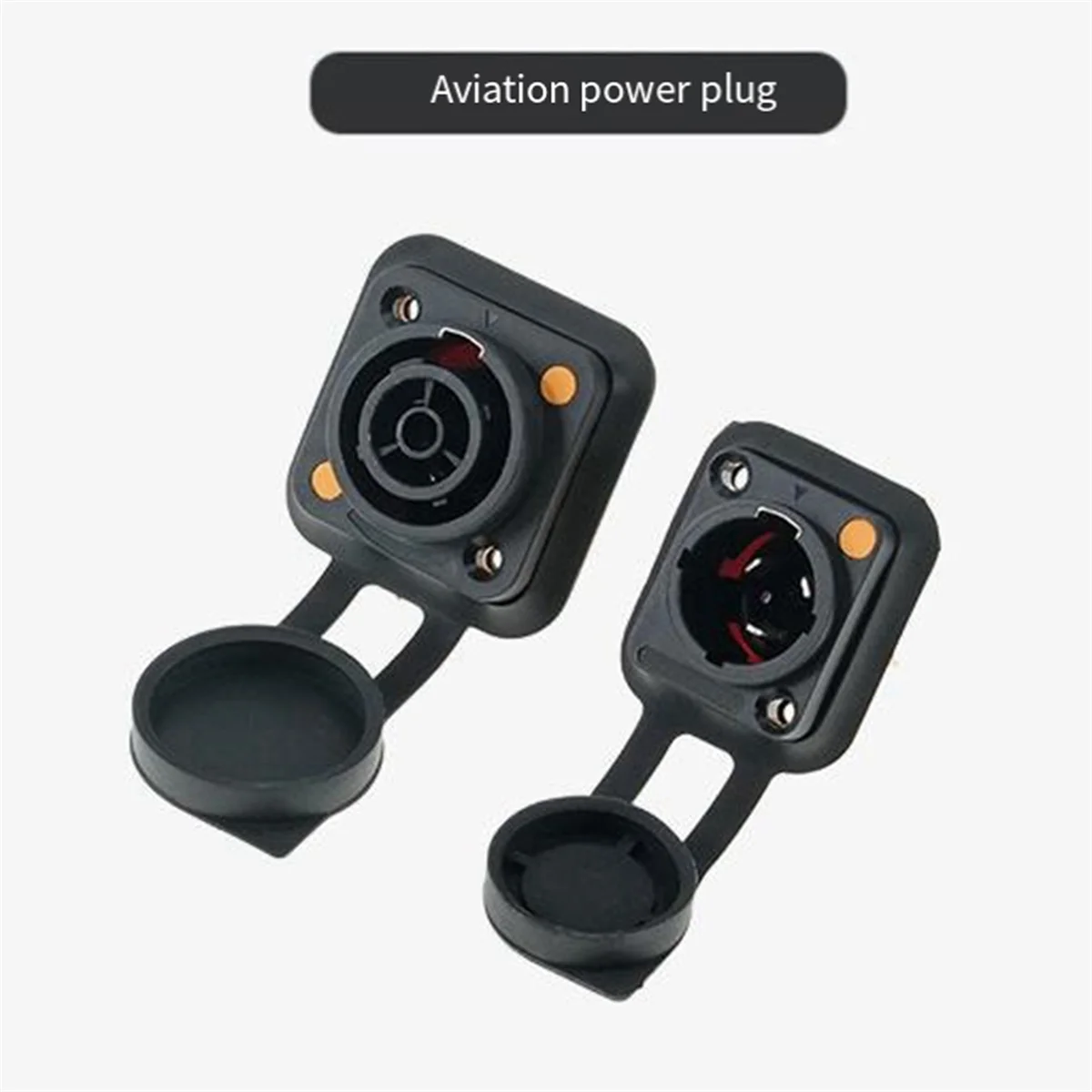 ผู้ถือจอแสดงผล LED กันน้ำอุปกรณ์แสงเวทีอเนกประสงค์ที่สะดวกผู้ถือขั้วต่อไฟฟ้า, A-สีดำ