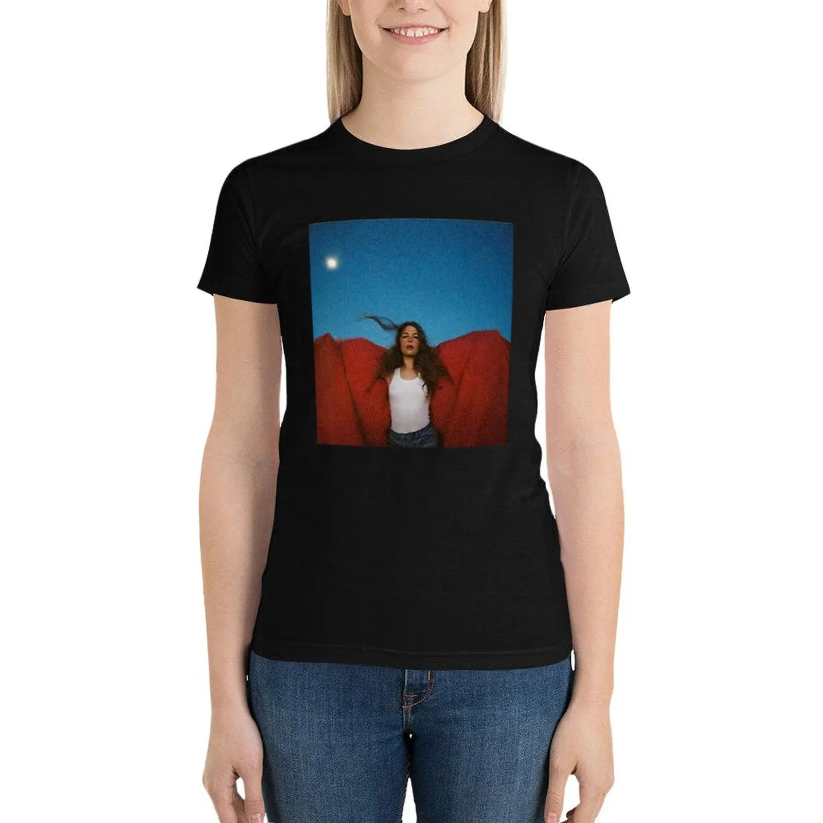 Maggie roger heard it in a past life album cover rande T-Shirt customs anime clothes Women clothes