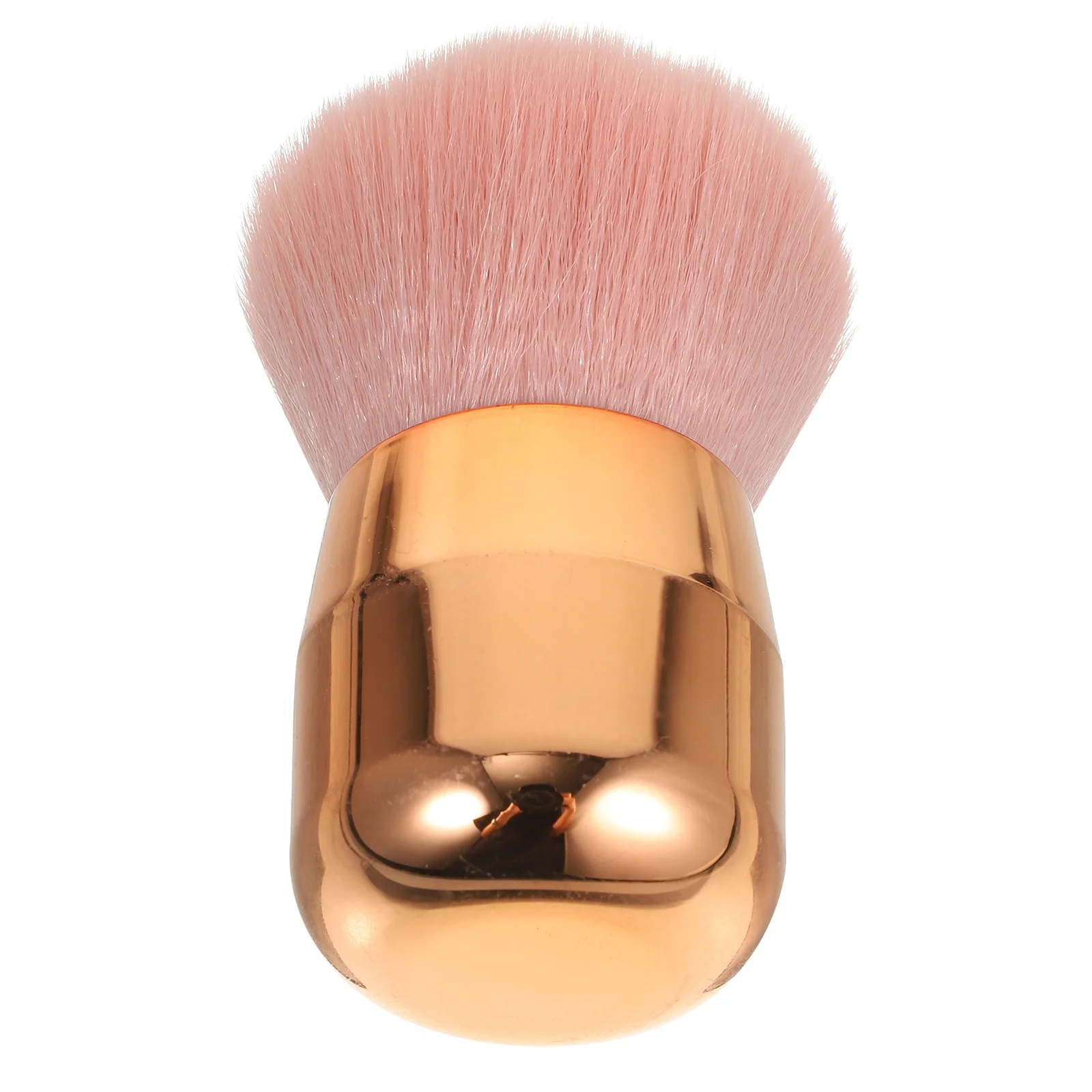 1 قطعة فرشاة ماكياج رئيس الفطر مقبض قصير مسحوق أحمر الخدود فرشاة المهنية شعيرات الألياف سهلة قبضة الجمال أداة #5