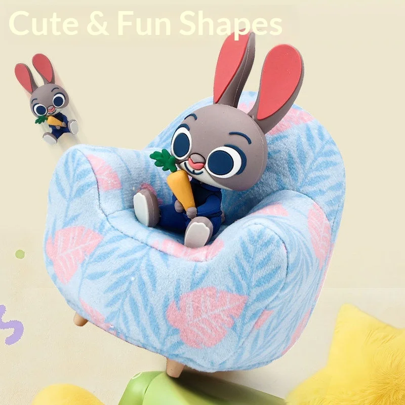 

Disney Zootopia 2 Judy Hopps Blind Box Plush Sofa Pat Night Light Cartoon Collectible Figure for Desktop Bedroom Decoration