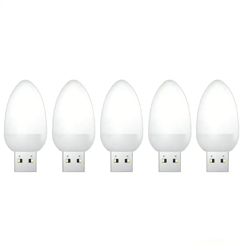 Low Power Consumption LED Flame Lamp USB Operated Saving Electricity Cost Efficient