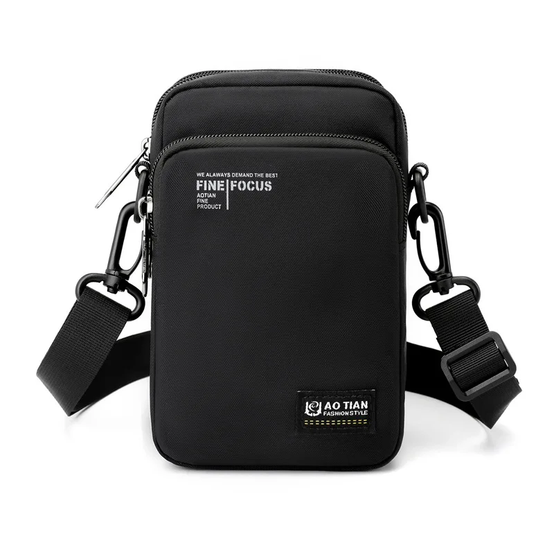 Small Shoulder Bags Men Mobile Phone bags Mini Male Messenger Purse Lady Wallet New 2024 Cross Body Bag Sport Wallet Waist bolsa