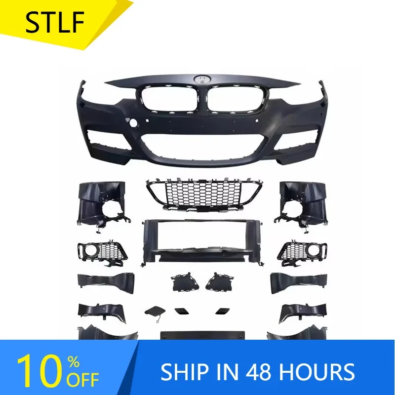 

Zuimi High-end M-tech F30 Front Bumper For 3 Series 12-18 F30 Upgrade To M-tech Front Bumper With Fog Lamp Hole F31 Upgrade