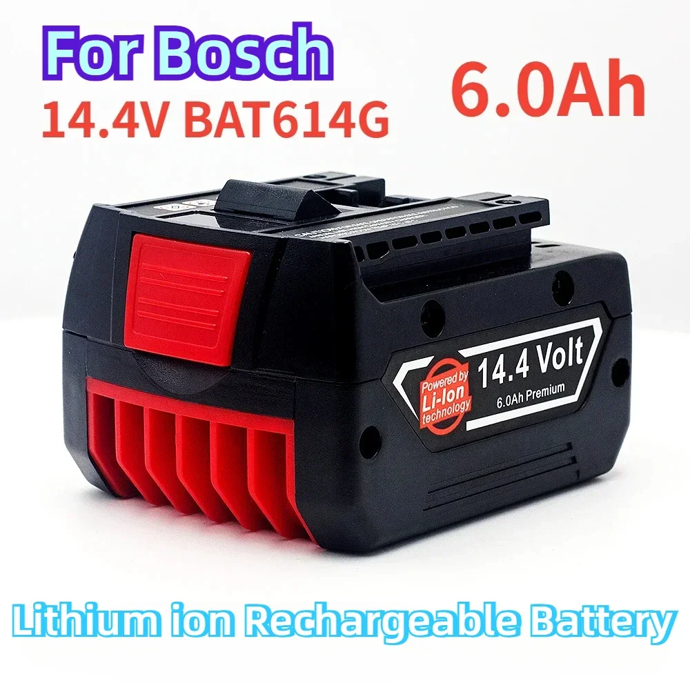 

Original Rechargeable Battery for Bosch Power tool 14.4V 6.0Ah for GBH GDR GSR DDS180 BAT614G (KC) Replacement Li-ion Battery