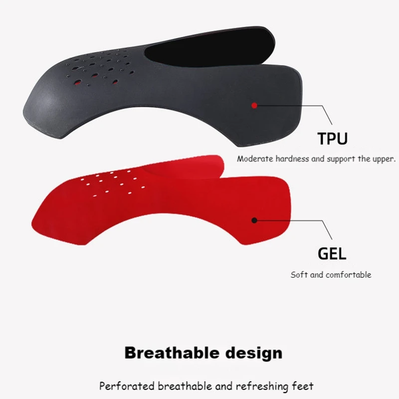 New Double-layer Shoe shield Shoes support Sneaker Upper Support Shield Anti-wrinkle Toe cap Anti-crease Stereotype Accessories