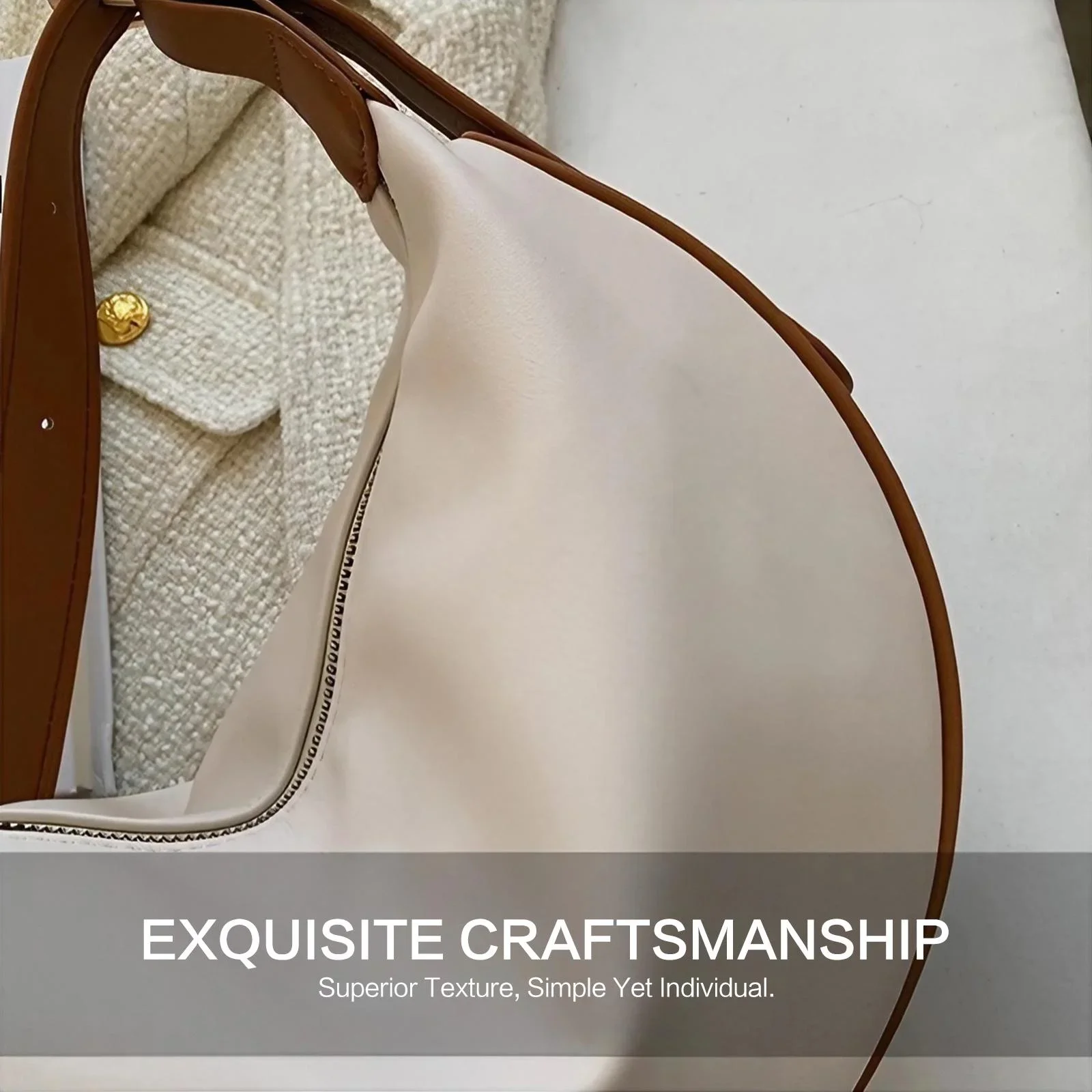 حقيبة كتف جلدية ناعمة صيفية جديدة للنساء حقيبة زلابية كروس شهيرة للتنقل