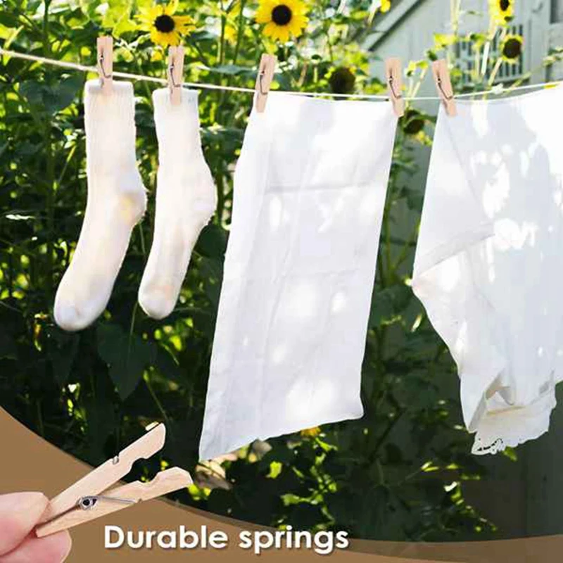 BAAG-Borsa per mollette per bucato, borsa appendiabiti per mollette in tela semichiusa, organizer per riporre oggetti da appendere per bucato
