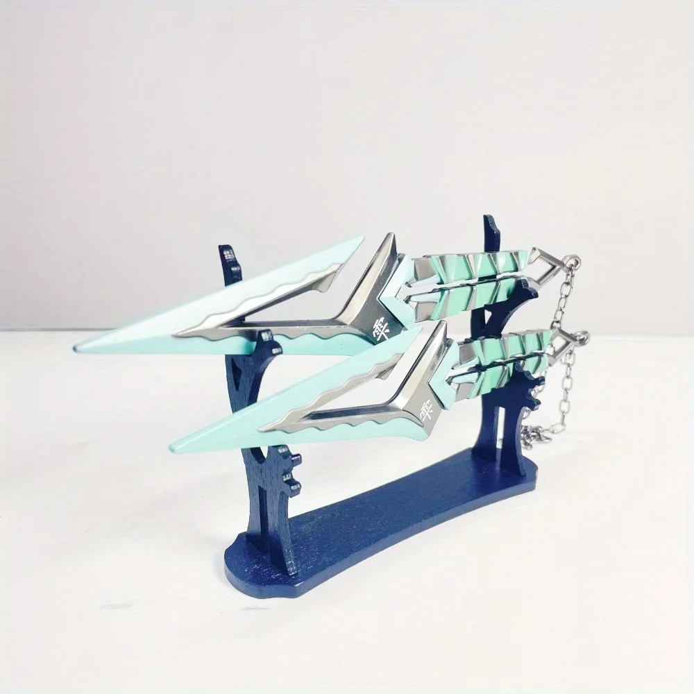 6.3인치 발로란트 쿠나이 메탈 카타나 검 일본 카타나 검 오리지널 사무라이 검 닌자 나이프 코스프레 액세서리 소품 장난감