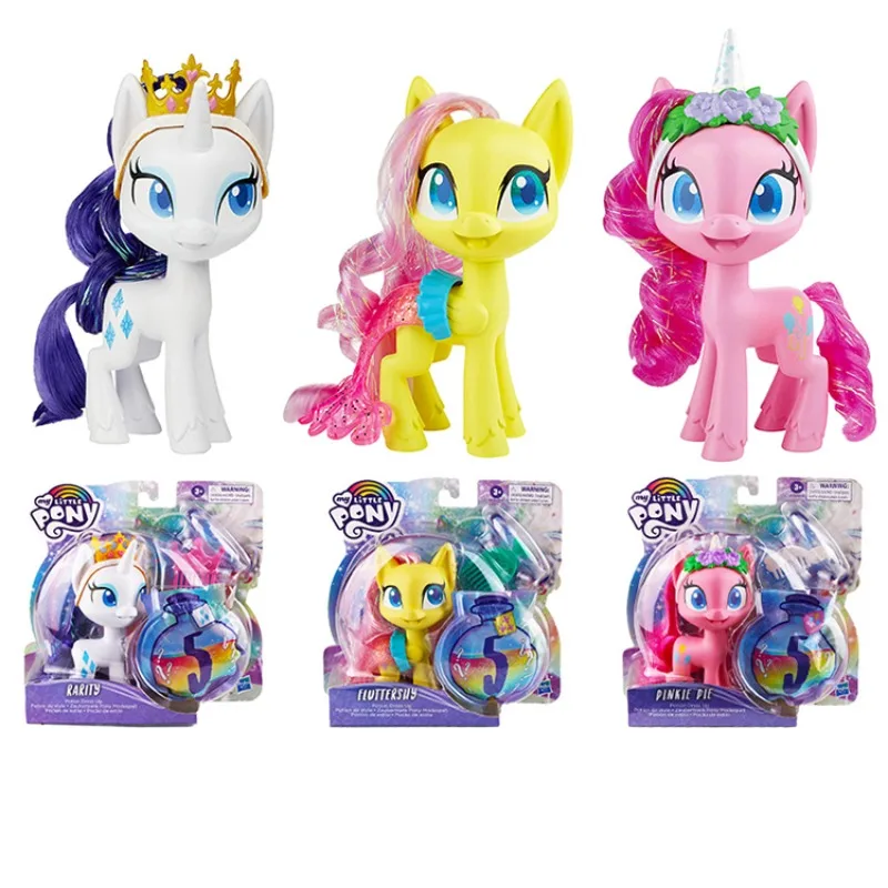 

Hasbro My Little Pony Magic Bottle Decoration Pony Pinkie Pie Fluttershy Blind Box Figure Model Doll Toys Collect Ornaments