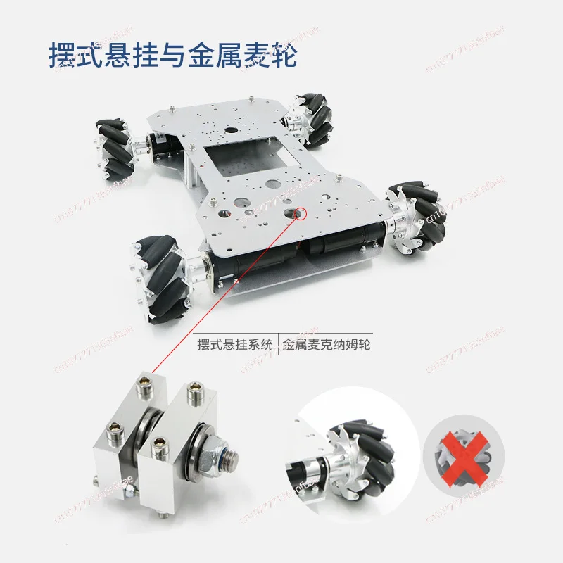 R5 Series Robot Car Chassis with Encoder Radar Mapping Navigation ROS Autonomous Driving Kit for DIY Robotics Projects