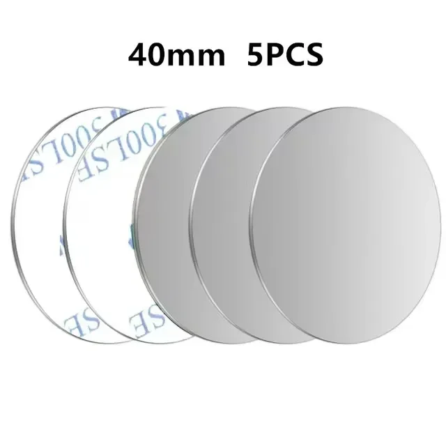 5/10 stuks magnetische metalen plaat schijf autotelefoon houder stickers magnetische patch sticker voor tablet mobiele telefoon auto stand mount