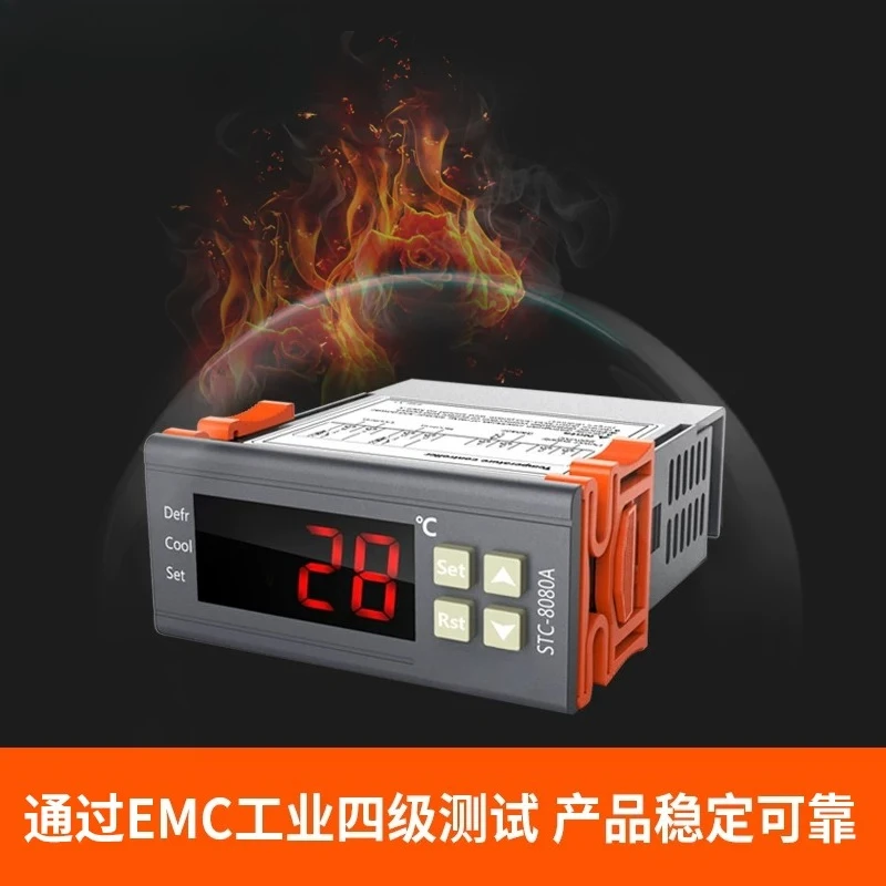 Thermostat 3020 Cold Storage STC-8080A + Refrigeration Timing Defrost Intelligent Temperature Controller