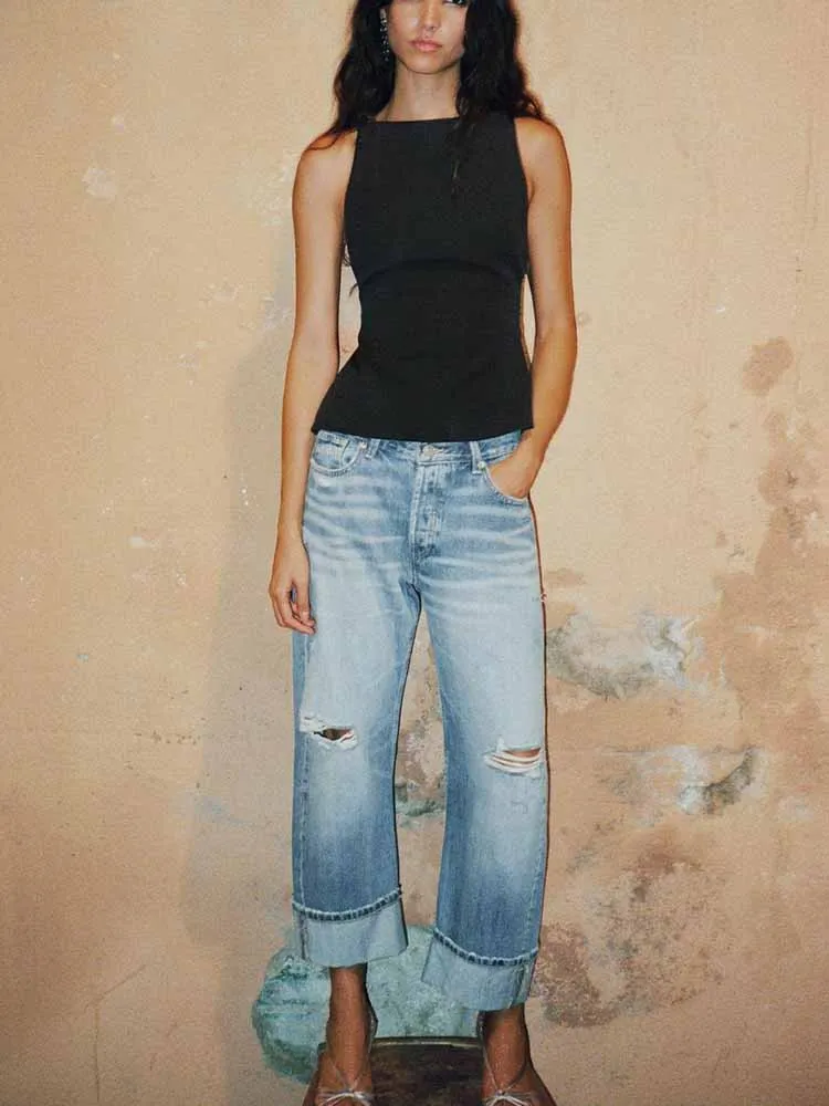 

Зимняя новинка в европейском и американском стиле, модная и простая женская одежда, элегантный топ с бантом на спине и украшением