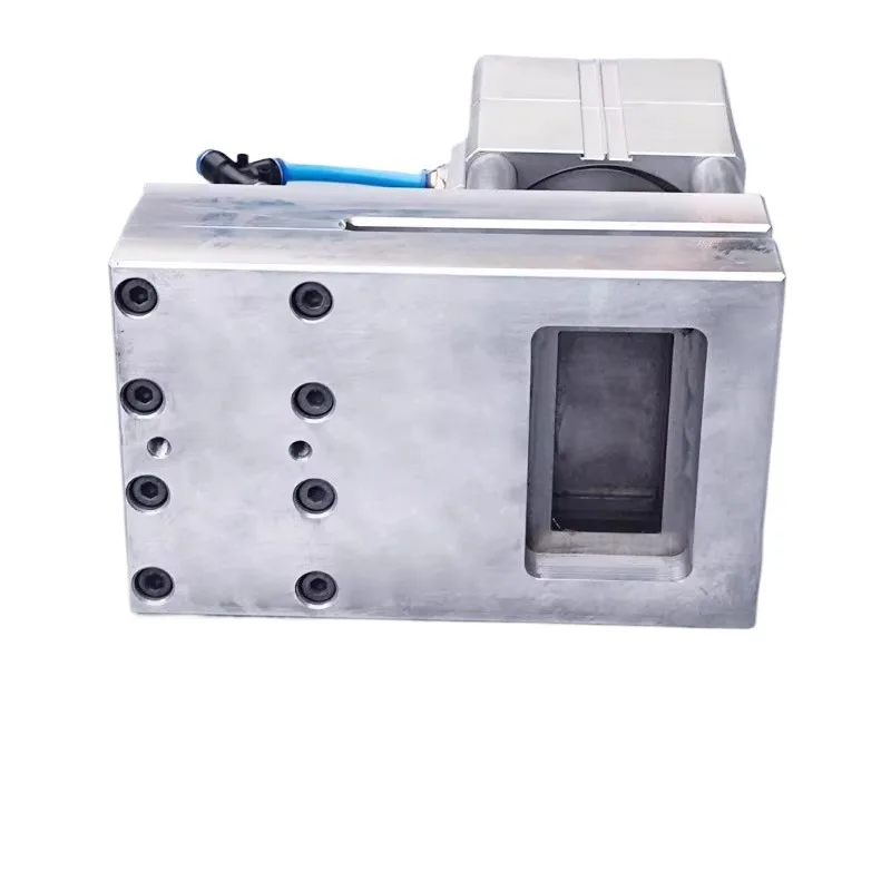 hole size  length 75-84mm width 21-25MM Pneumatic single hole Handle hole punching machine for plastic bags