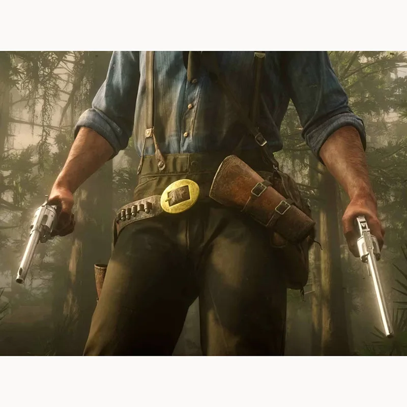 

Костюм Артура Red Dead 2, ковбойская кобура в стиле вестерн, комплект пояса на Хэллоуин