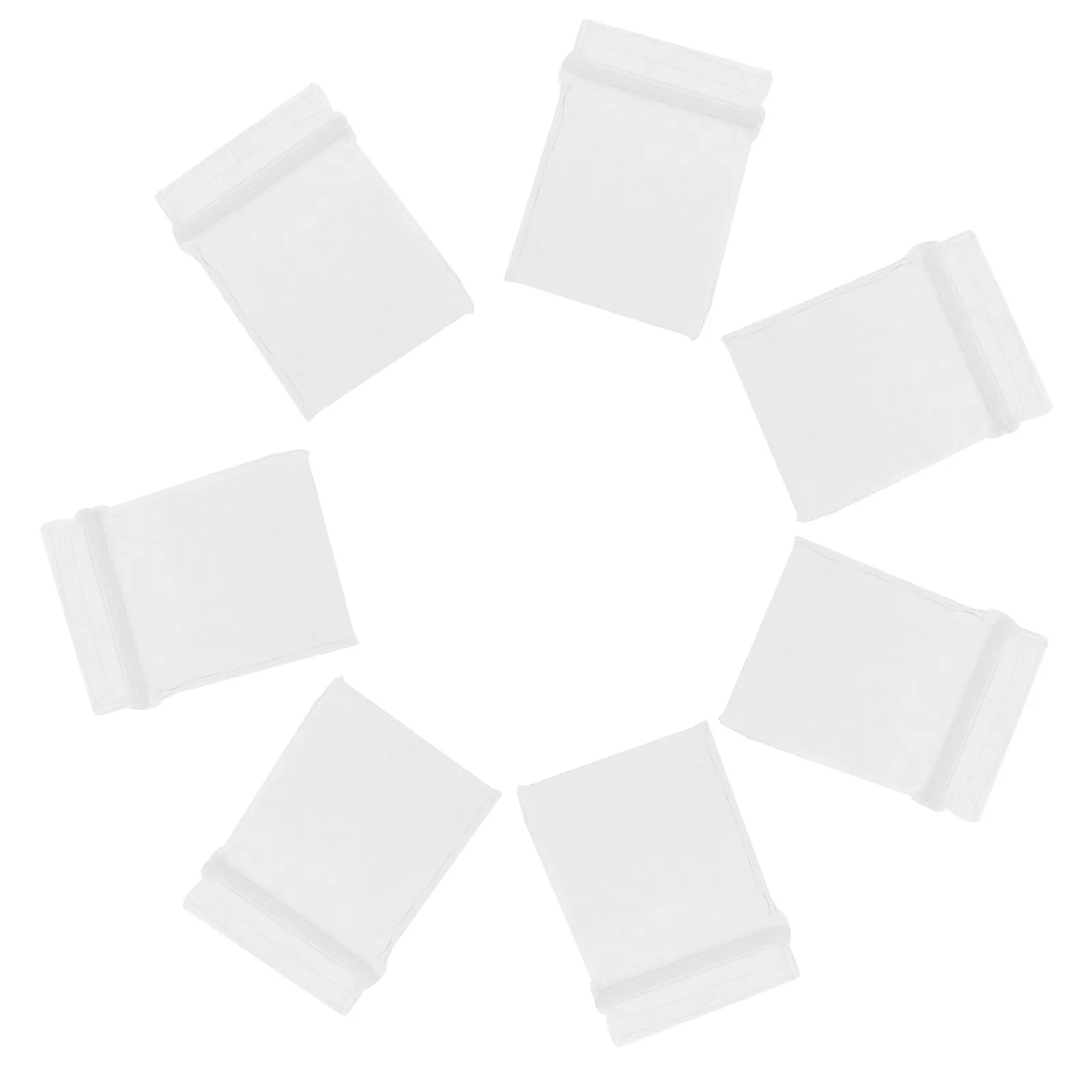 

500Pcs Small Clear Reusable Bags Mini Self Sealing Storage Bags for Jewelry Packaging Supplies Organizer Small Baggies 1x1