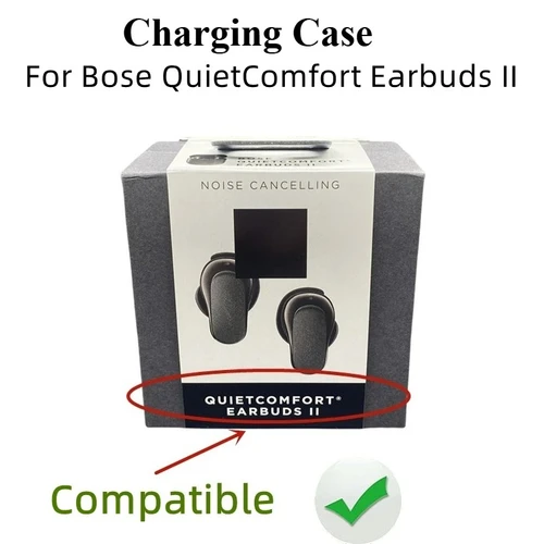 Imagen 2 del producto Caja de carga de repuesto para auriculares Bose QuietComfort II QC2 (no compatible con auriculares BOSE QuietComfort ultra)