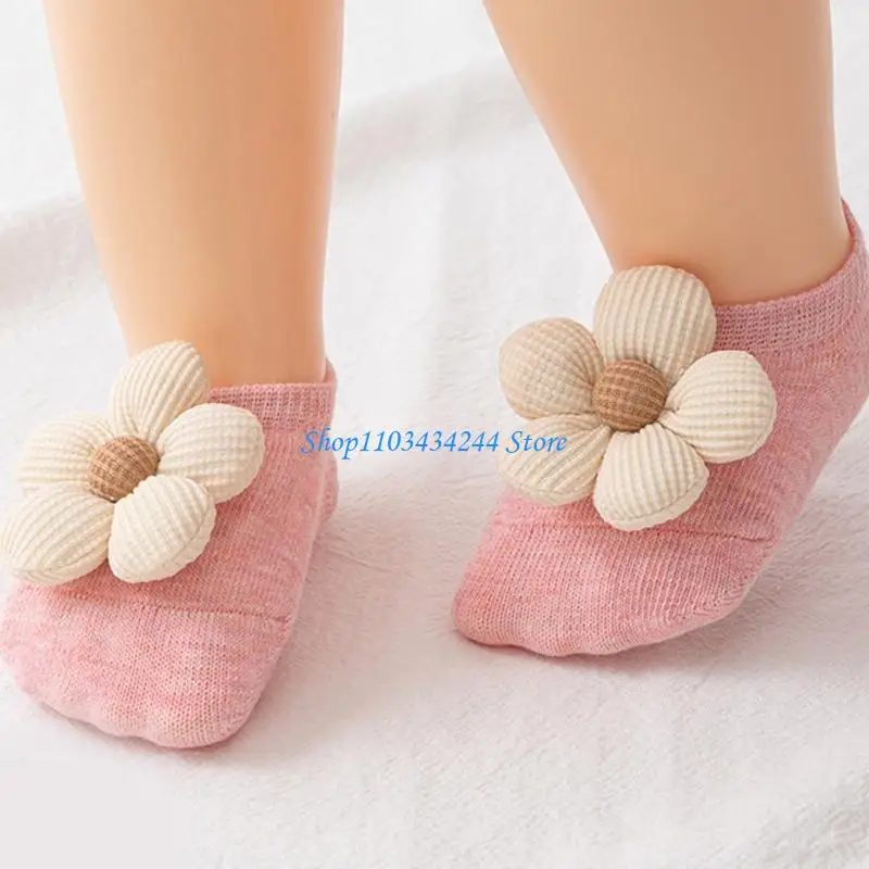 

Baby Ankle Socks Kids Girls Spring Autumn Flower Socks Infant Cotton Socks