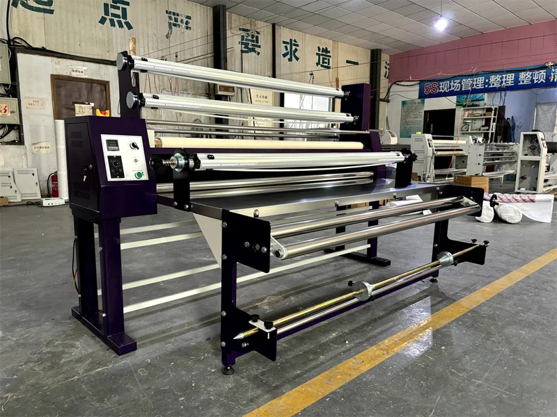 New INQI Automatic 1.2/1.6/1.8M Roll-to-Roll Heat Transfer Printing Machine Mass Production Equipment for Fabric Printing