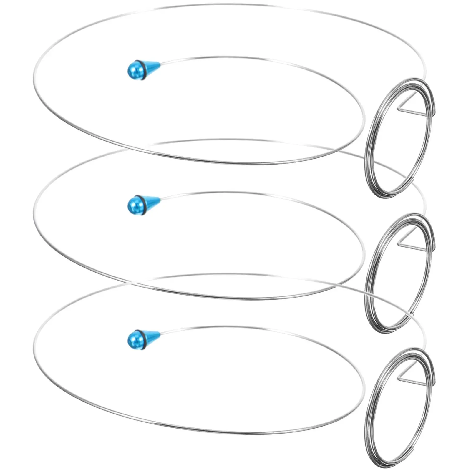 

3Pcs Watch Accessories Durable Wire Loupe Watch Repair Accessories Holder Repair Tools Steel Circle Fix Magnifier Wire Set