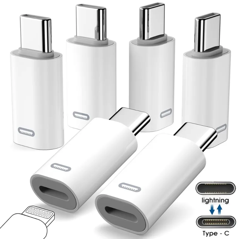 OTG USB Charger Adapter for iOS Female To Type-C Male Data Cable Converter for iPhone 15 Samsung Google USB C Cord Connectors