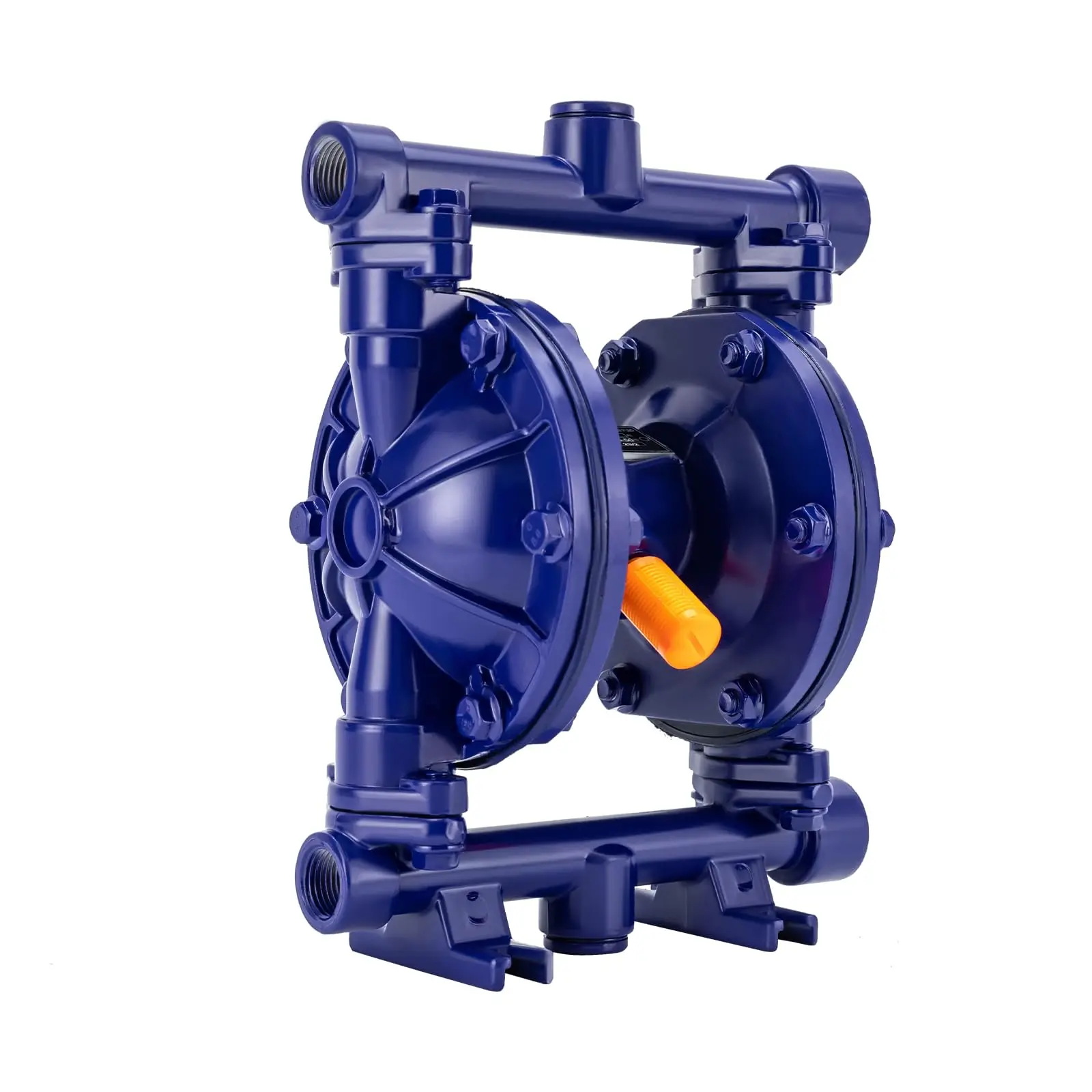 

Heavy Duty Air-operated Double Diaphragm Pump Cast iron Double Diaphragm Transfer Pump 12GPM 115PSI 1/2" Inlet/Outlet For Diesel