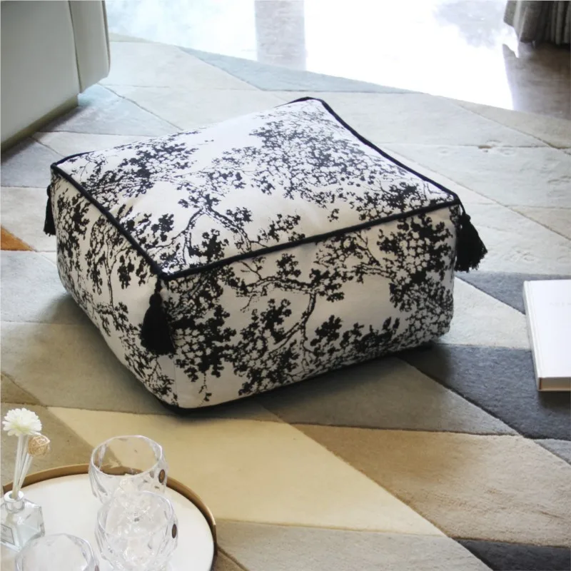 K-STAR (Individual Outer Cover) Storage Stool Thickened Washable Tatami Stool Thickened Fabric Universal