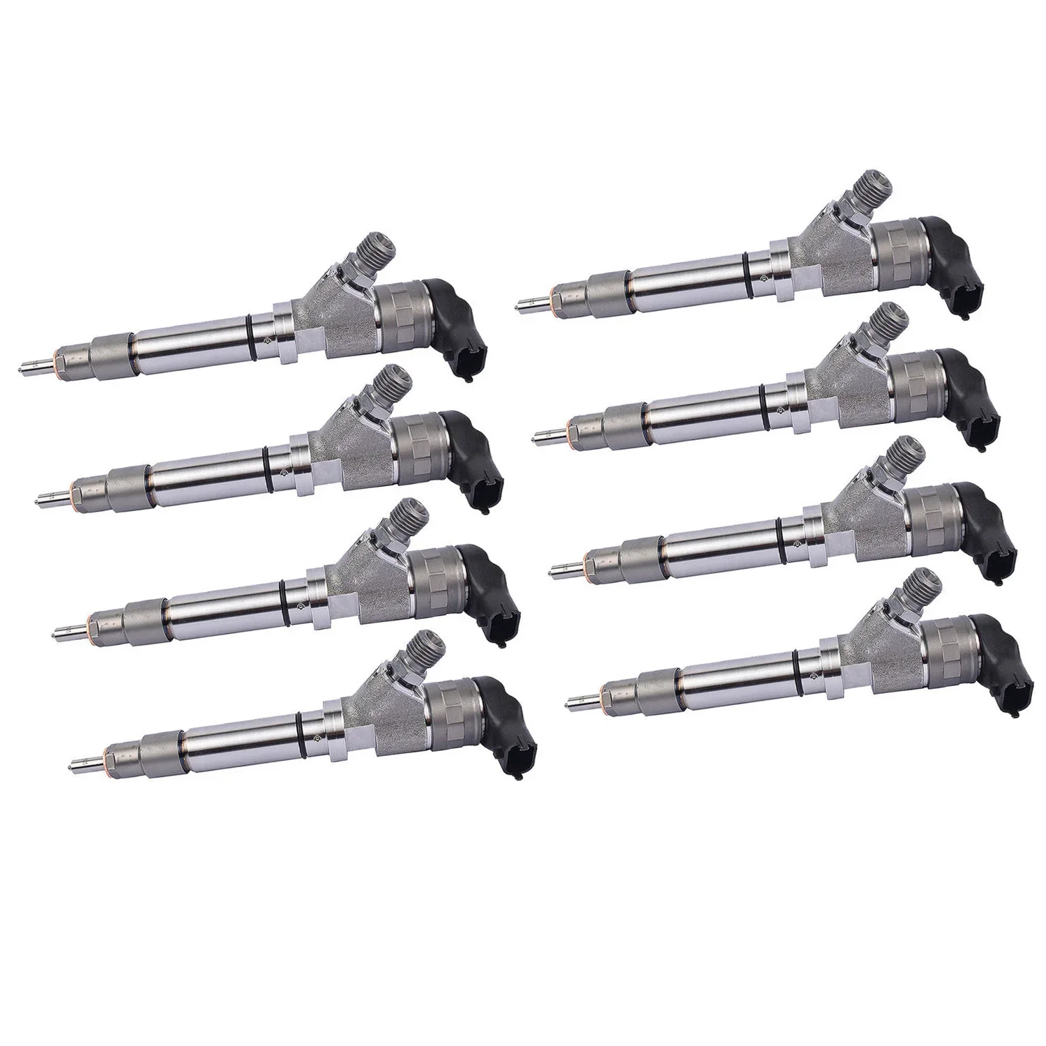 

8Pc 0986435521 0445120042 Diesel Injectors set 97361355 For GMC Savana Sierra 2500 3500 Chevy 2006-2007 6.6L PFI-521 FJ962