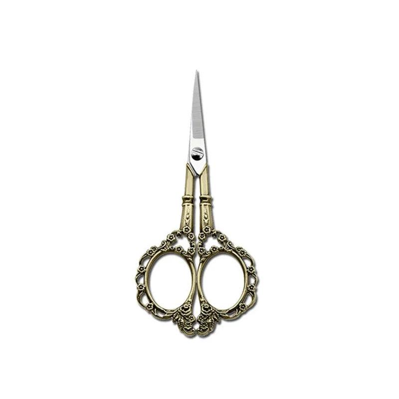 Retro klassische Schneiderschere Handwerk Haushalt Schneiderschere Stoff Nähen Stoff Faden langlebige Edelstahlschere