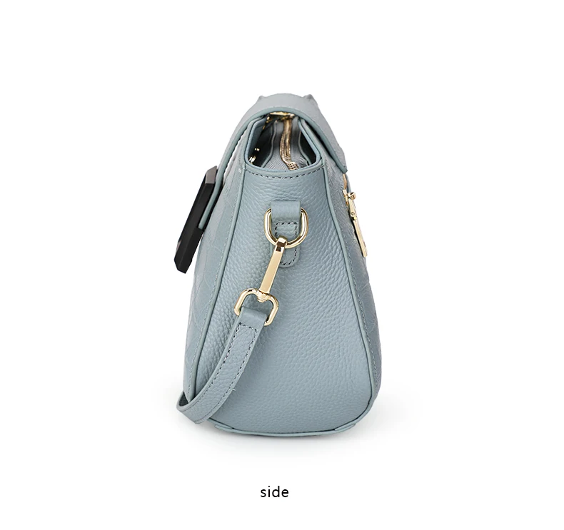Aidanni Damen-Umhängetasche aus echtem Leder, 2026 Sommer Neue Trendige Vielseitige Schultertasche, Kleine Handtasche aus Rindsleder der obersten Schicht – Detail 11