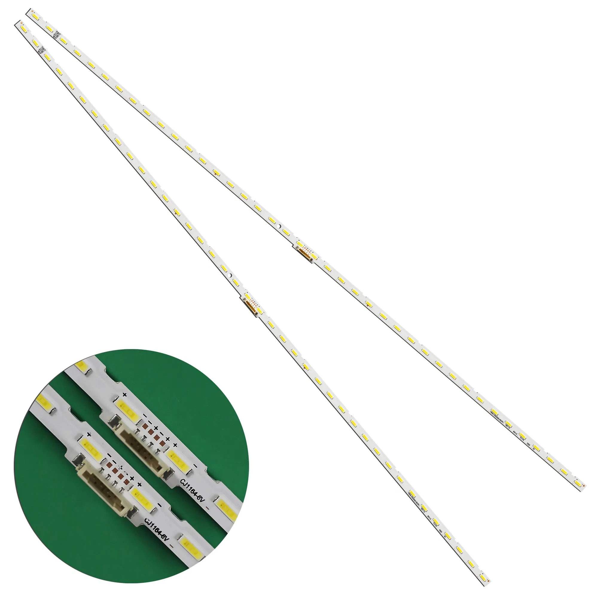 

LED Strip For Samsung UE55NU7470 UE55NU7500 UE55NU7500U UE55NU7500S UE55NU7475U UE55NU7472U UN55RU7400 UN55RU800 V8N4-550SM0-R1