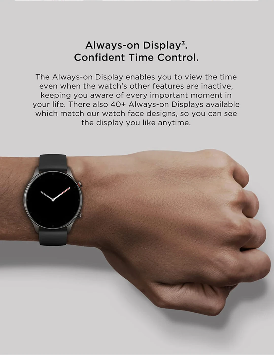 Original Used Amazfit GTR 2e Smartwatch GPS+GLONASS Precise SpO2 Positioning 5ATM Bluetooth 90 Built-in Sports Modes 95New Nobox