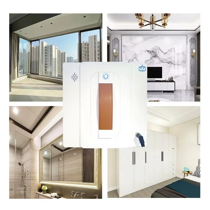 2025 حار روبوت نافذة تنظيف السيارات رذاذ الماء الزجاج الأنظف فراغ الروبوتية للداخلية/خارجية مُنظف نوافذ روبوت #2