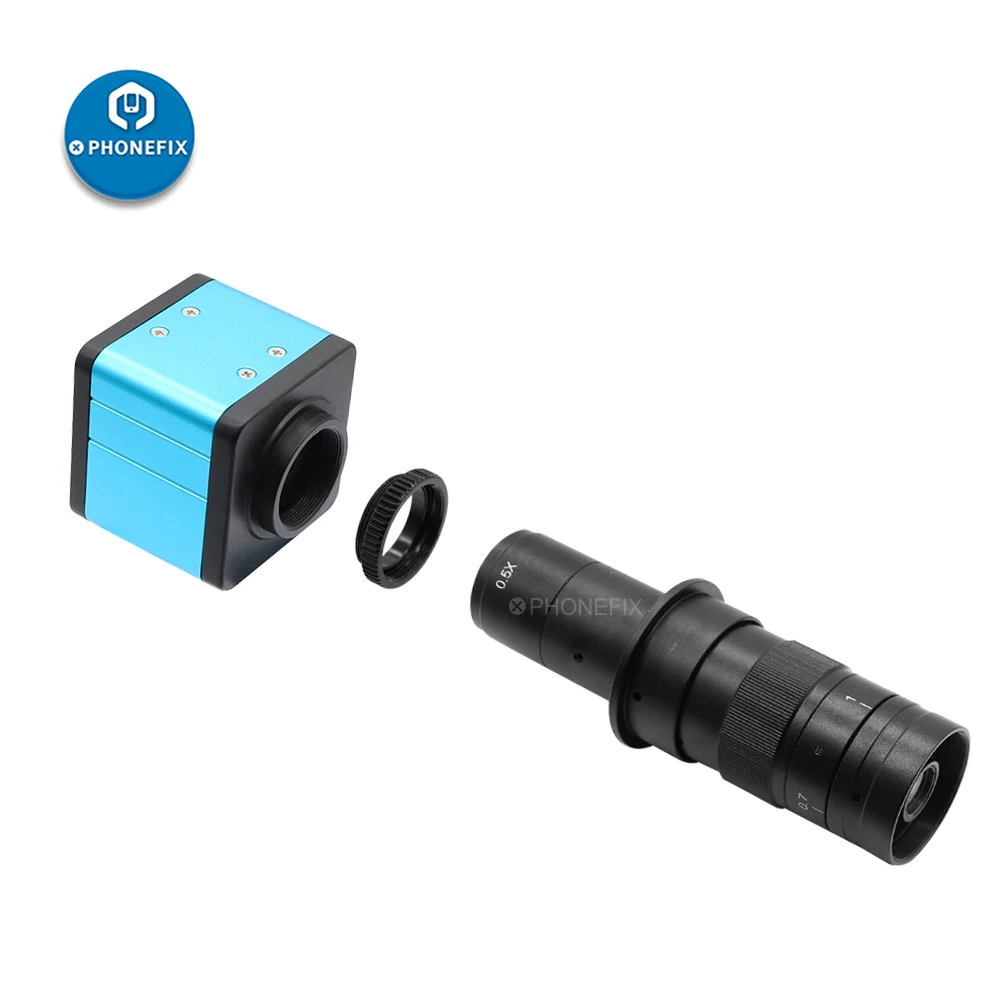 Câmera industrial de vídeo c-montagem 5mm adaptador de tubo de extensão C-CS adaptador de montagem anel espaçador para lente cctv microscópio de solda