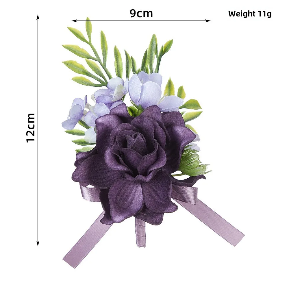 Виноградная свадебная бутоньерка для мужчин, листья для жениха, аксессуары для боды, фиеста, браслет для подружки невесты, цветы, аксессуары для свадьбы