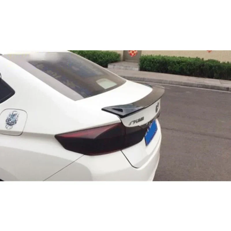 Tylna klapa bagażnika, spojler, lotka do Honda City 2015 - 2018, materiał ABS, dekoracja tylnego spojlera, dedykowane akcesoria. — zdjęcie 6