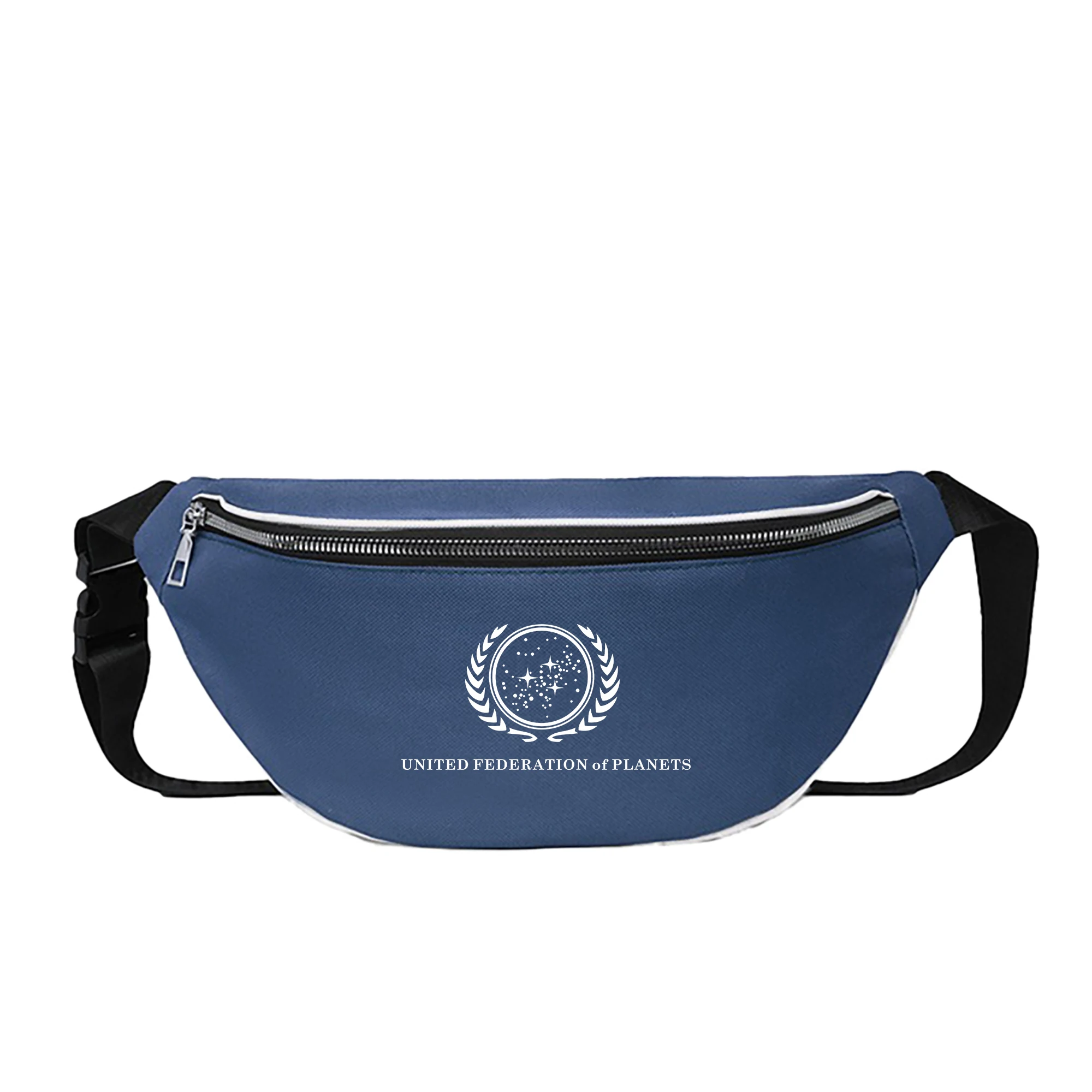 United Federation of Planets Waist bag Unisex Leisure Sports Small Backpack Travel Sling Bag Support Icons Picture Custom YB-253