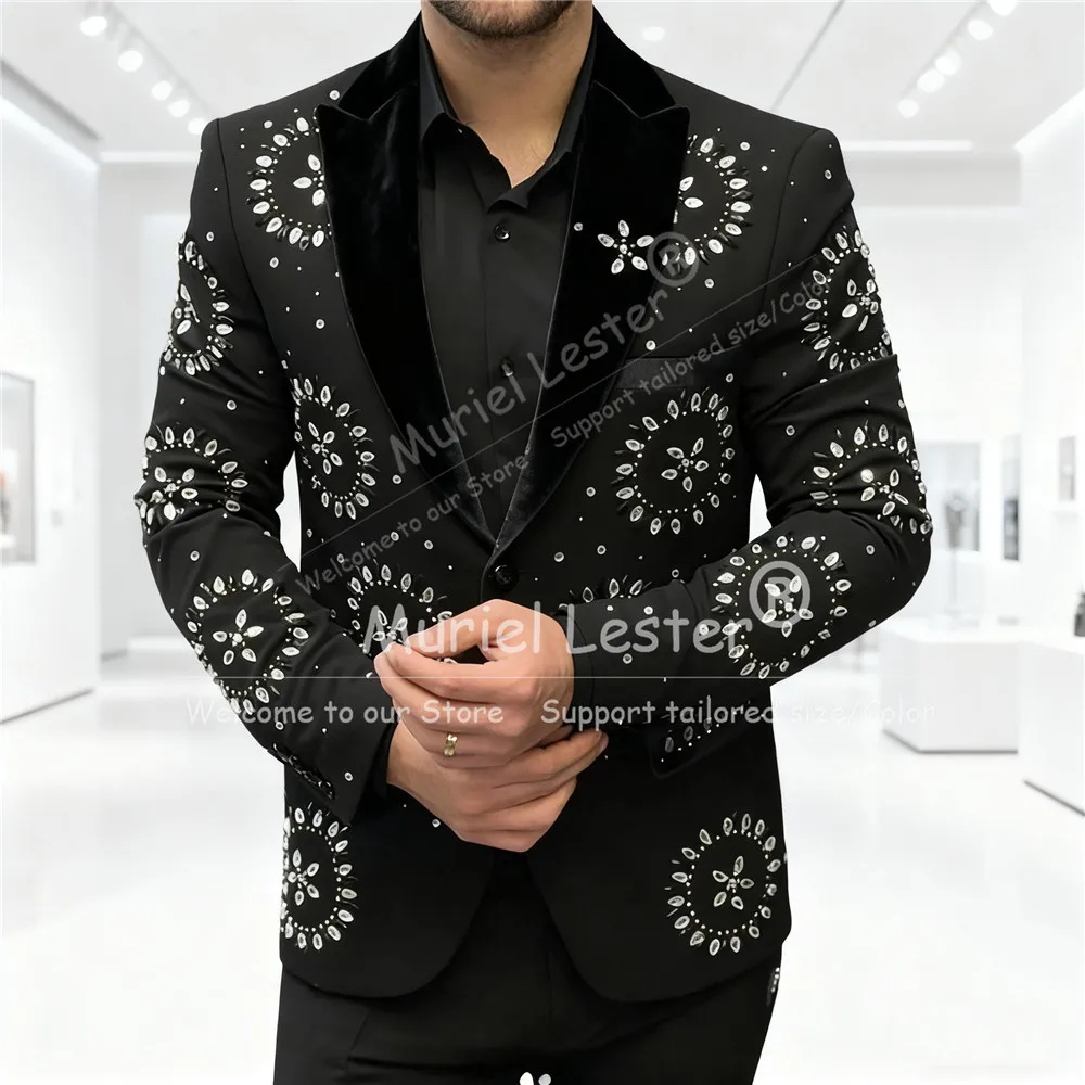 Costume classique à carreaux gris pour hommes, ensemble 2 pièces, blazer de bal à simple boutonnage, personnalisé, tenue de fête de Banquet, smoking d'affaires