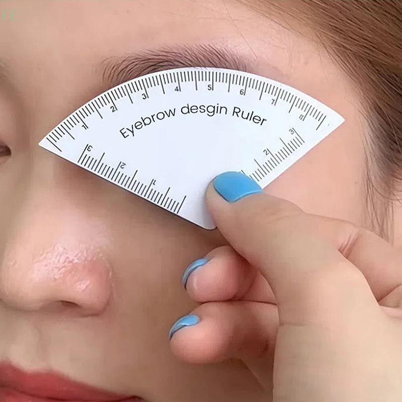 Fast Drawing Eyebrow Design Ruler Microblading Mapping Tool Shaping Permanent Makeup Drawing Guide Ruler Tattoo Supplies Reuse