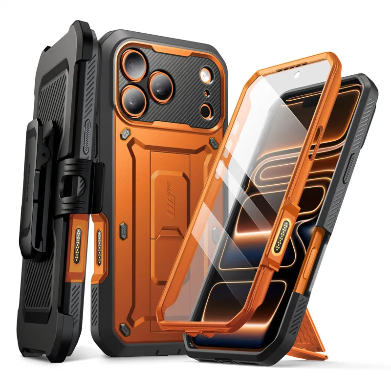 SUPCASE For iPhone 17 Pro Max Case 6.9" (2025) UB Pro Full-Body Heavy Duty robuuste telefoonhoes met ingebouwde schermbeschermer