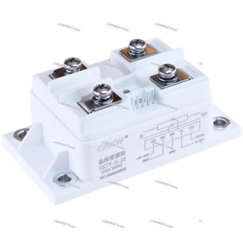 

Однофазный интеллектуальный модуль регулятора напряжения переменного тока DXTY-JL-20-75A SCR с регулировкой потенциометром 0-10В