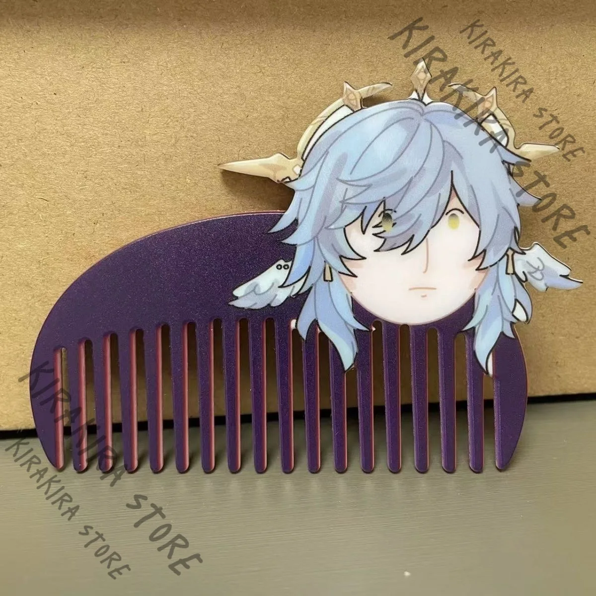 

Sunday Anime Kawaii Two-sided Comb Massage Brush Honkai: Star Rail Funny Abstract Cosplay Pettine Creativity Present Gifts