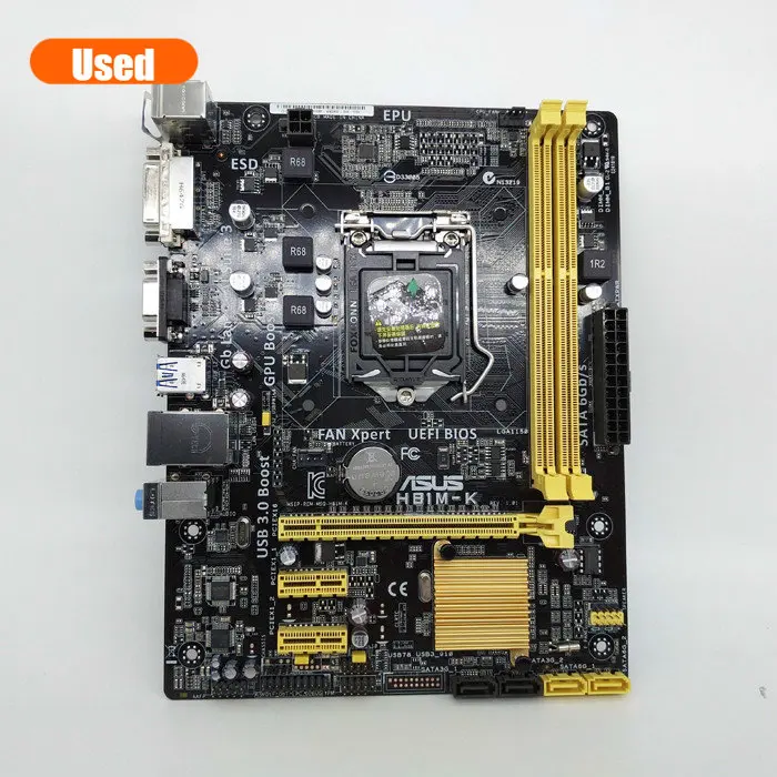 Asus H81M-E Original  Motherboard H81 Socket LGA 1150 i7 i5 i3 DDR3 16G SATA3 UBS3.0 Micro-ATX