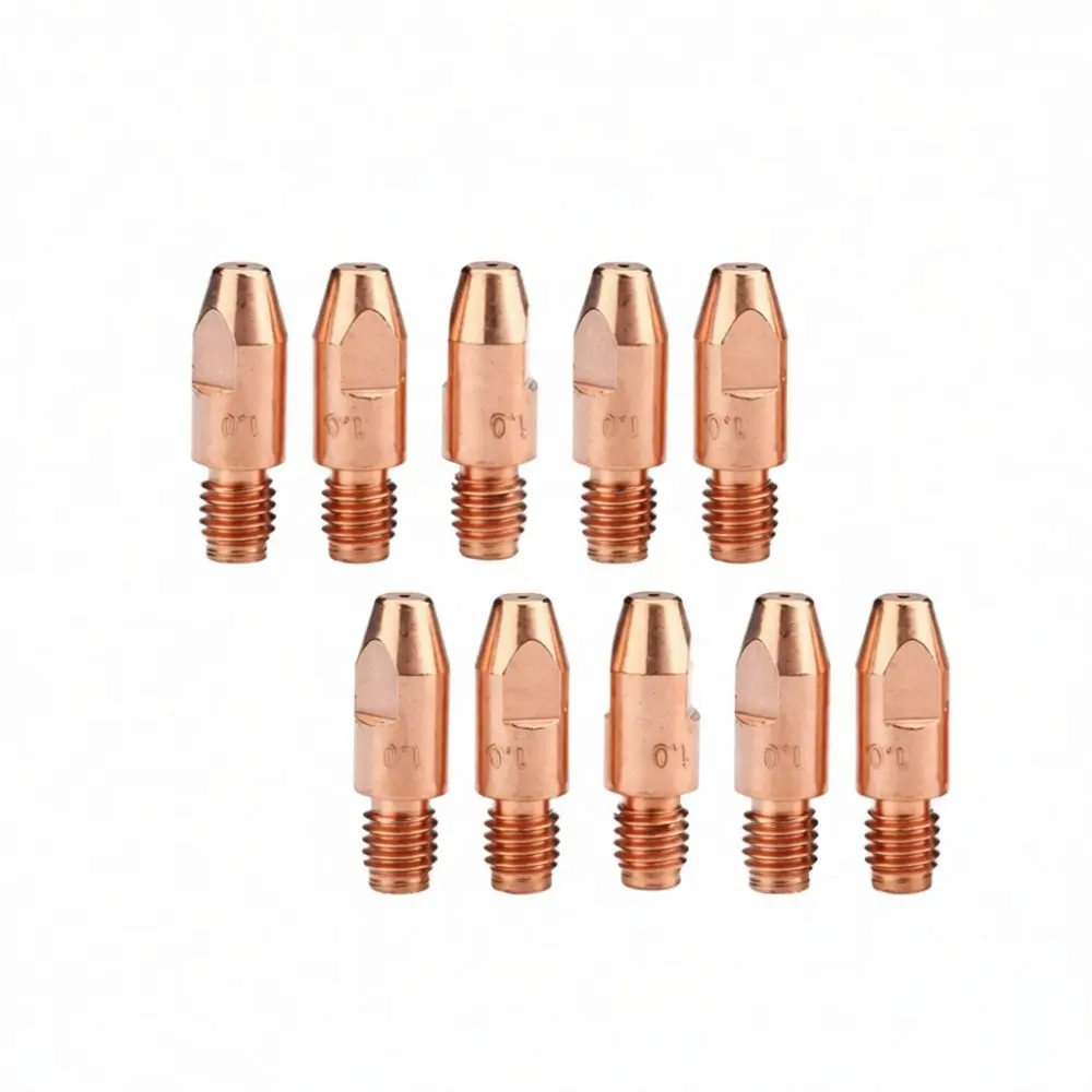 For Zheng Tong Da 36KD Welding Contact Tip MIG MAG Torch Accessory 30mm M8 Thread Gas Cooled Metal Durable Spare Device