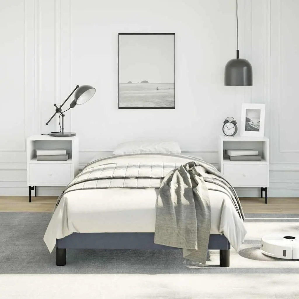 Bed Fe Without Mattr k Gray 39.4